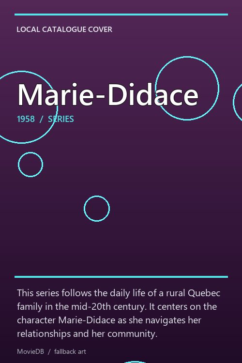 Marie-Didace poster