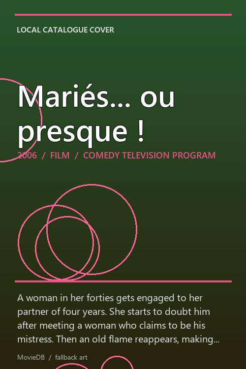 Mariés... ou presque ! poster
