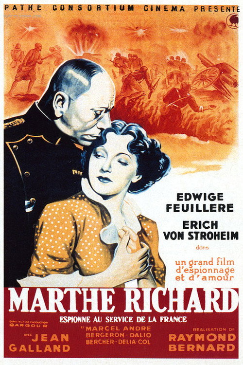 Marthe Richard au service de la France poster