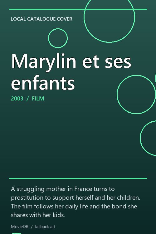 Marylin et ses enfants poster