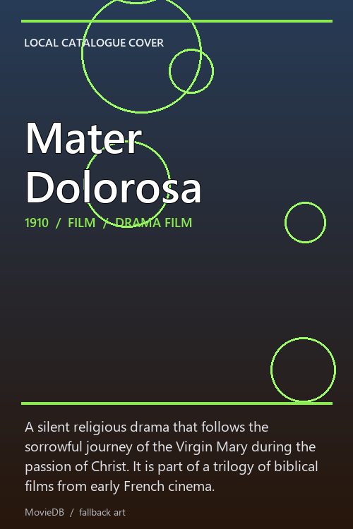 Mater Dolorosa poster