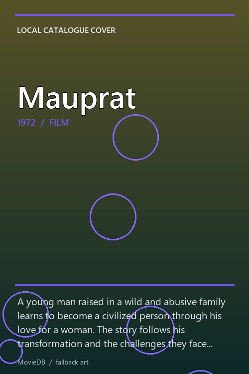 Mauprat poster