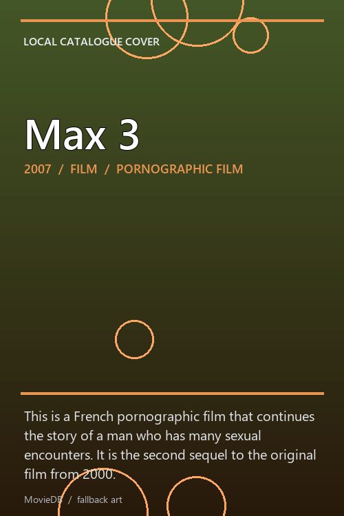 Max 3 poster