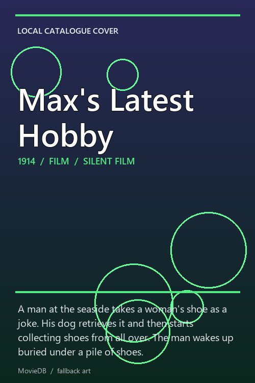 Max's Latest Hobby poster