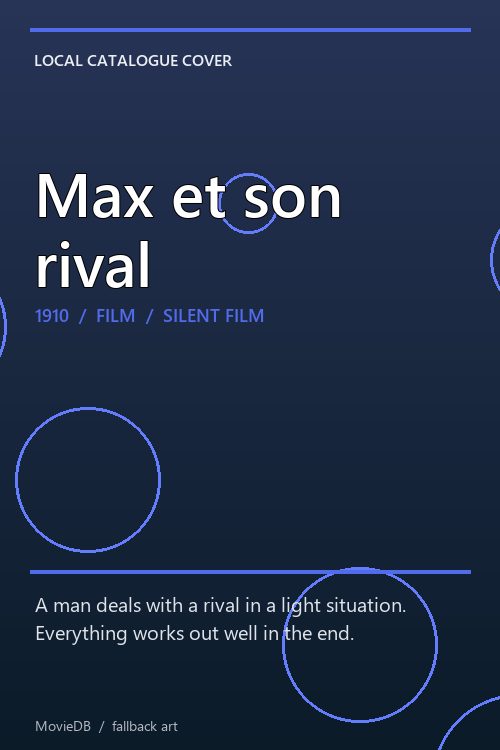 Max et son rival poster