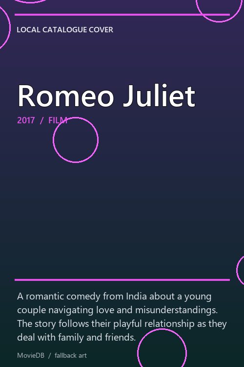 Romeo Juliet poster
