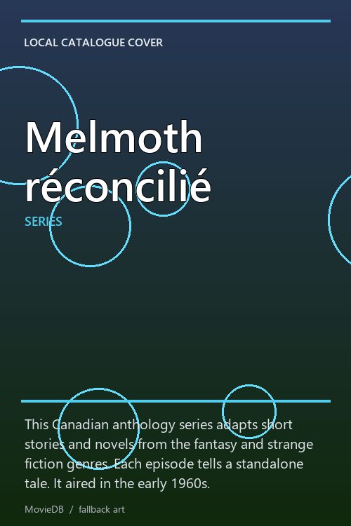 Melmoth réconcilié poster