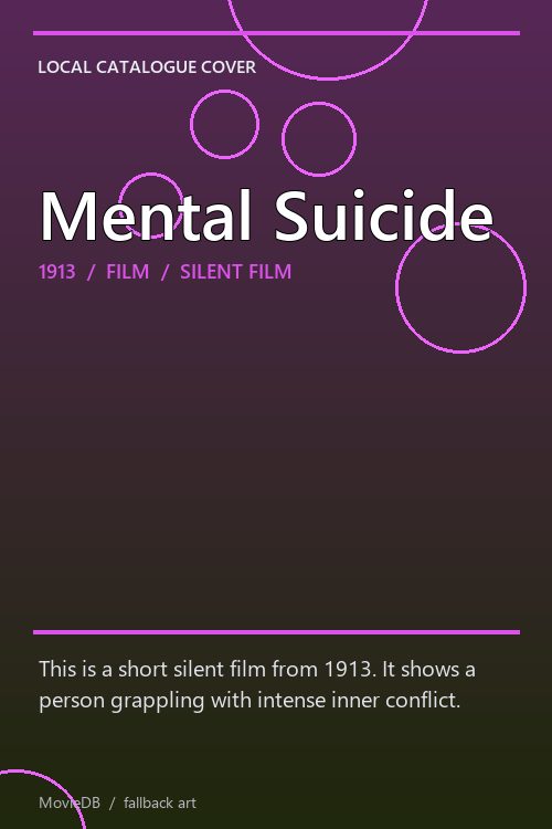 Mental Suicide poster