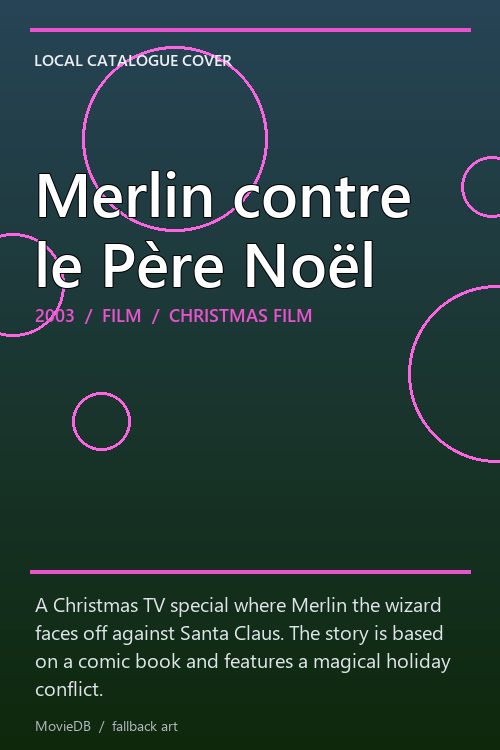 Merlin contre le Père Noël poster