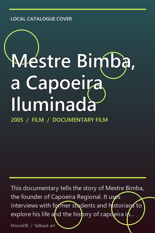 Mestre Bimba, a Capoeira Iluminada poster