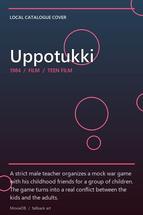 Uppotukki poster