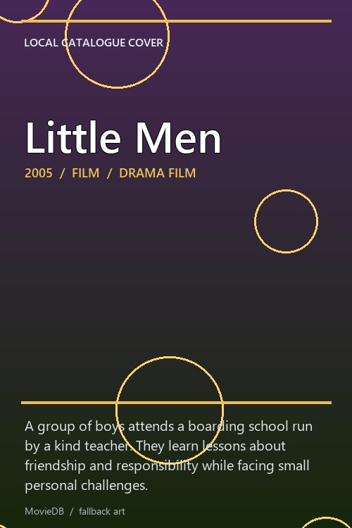 Little Men poster