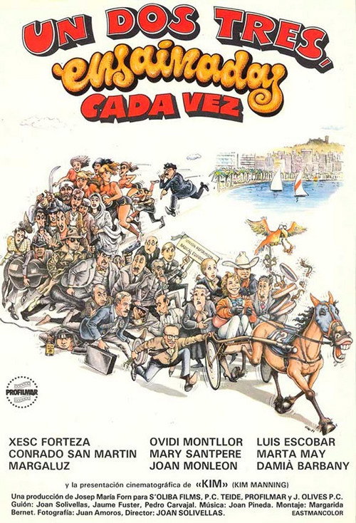 Un, dos, tres... ensaïmades i res més poster
