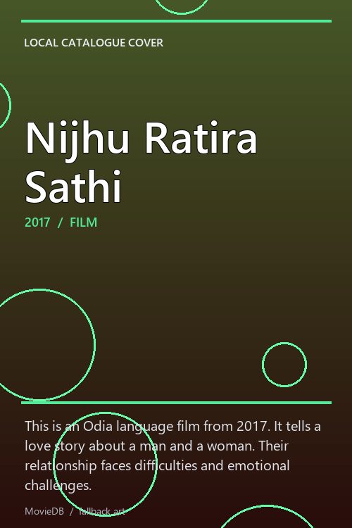 Nijhu Ratira Sathi poster