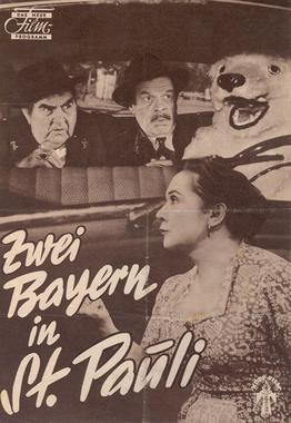 Two Bavarians in St. Pauli poster
