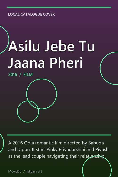 Asilu Jebe Tu Jaana Pheri poster
