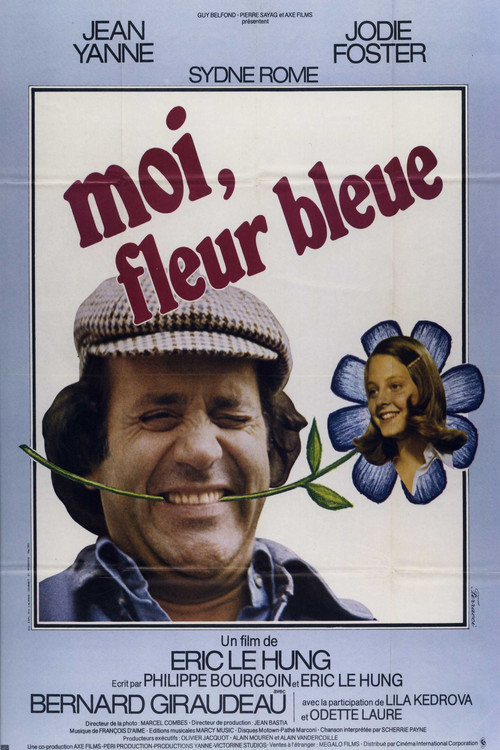 Moi, fleur bleue poster