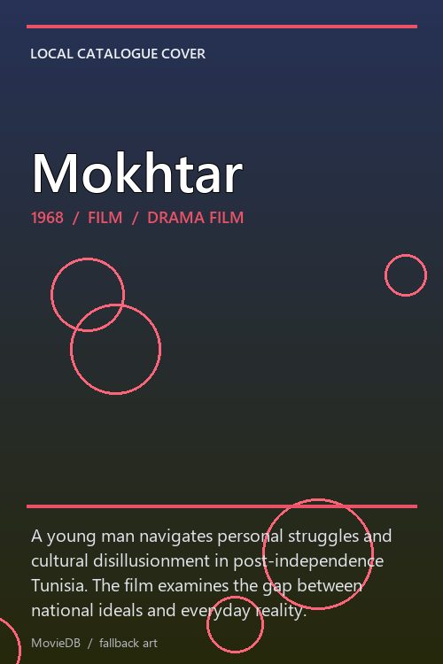 Mokhtar poster
