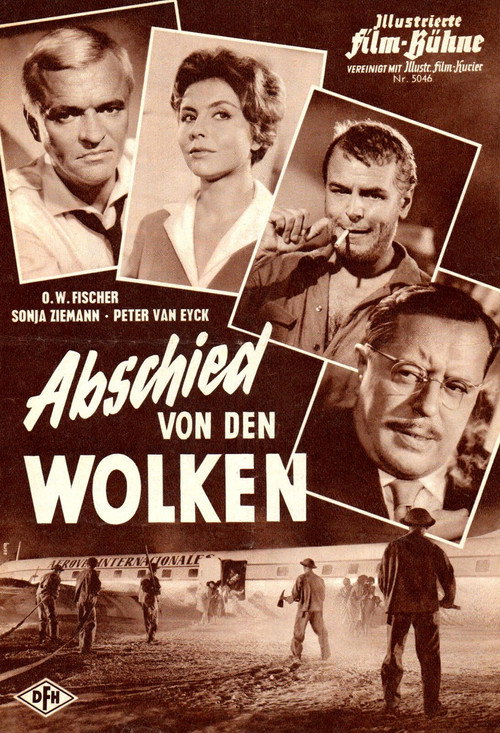 Abschied von den Wolken poster
