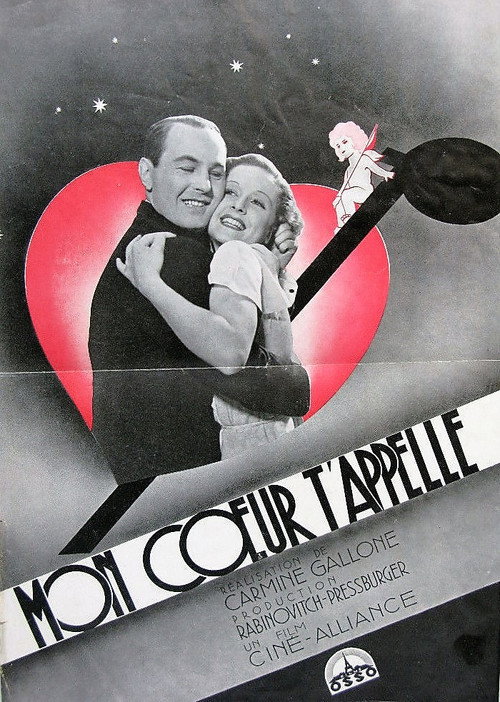 Mon cœur t'appelle poster