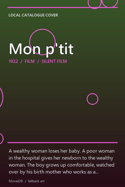 Mon p'tit poster