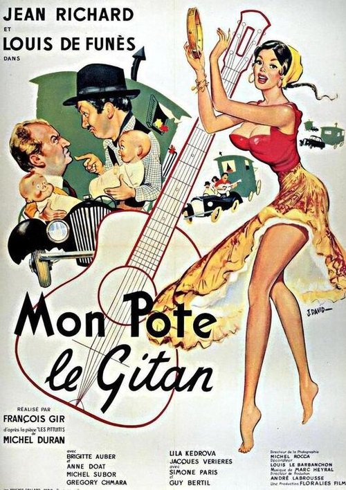 Mon pote le gitan poster