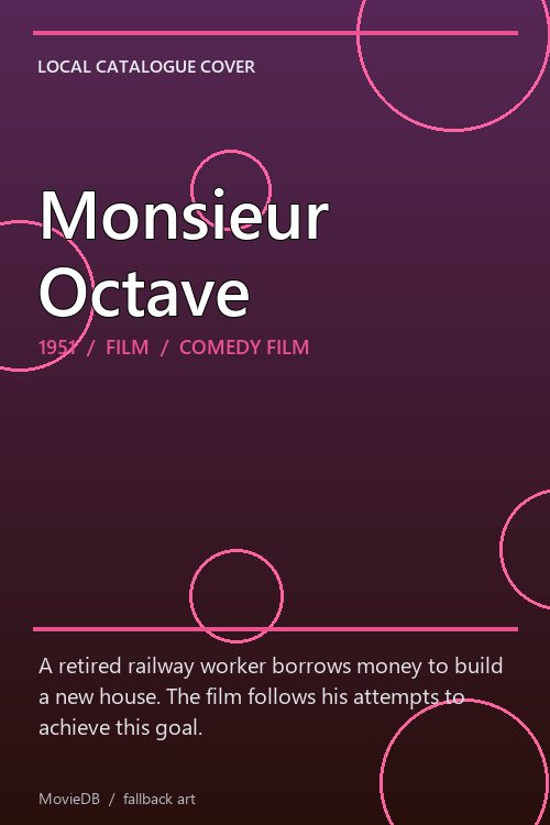 Monsieur Octave poster