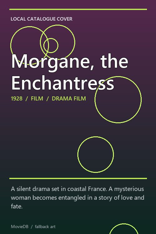 Morgane, the Enchantress poster