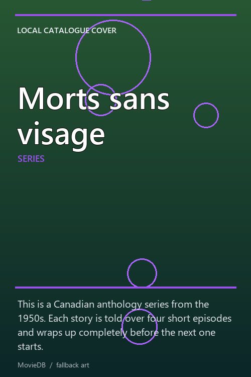 Morts sans visage poster