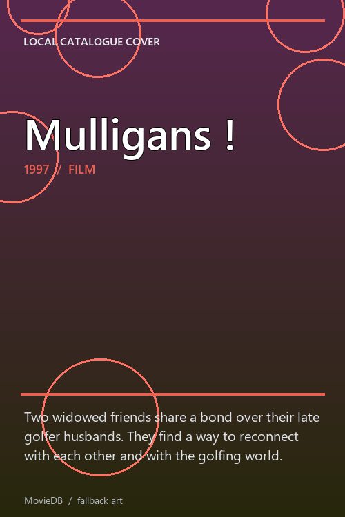 Mulligans ! poster
