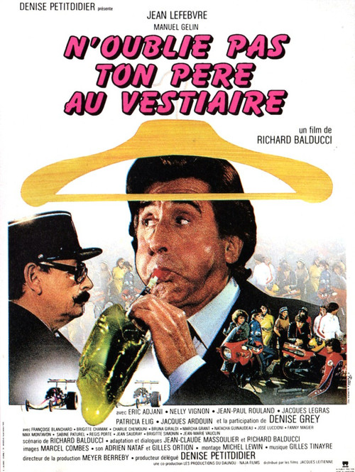 N'oublie pas ton père au vestiaire... poster