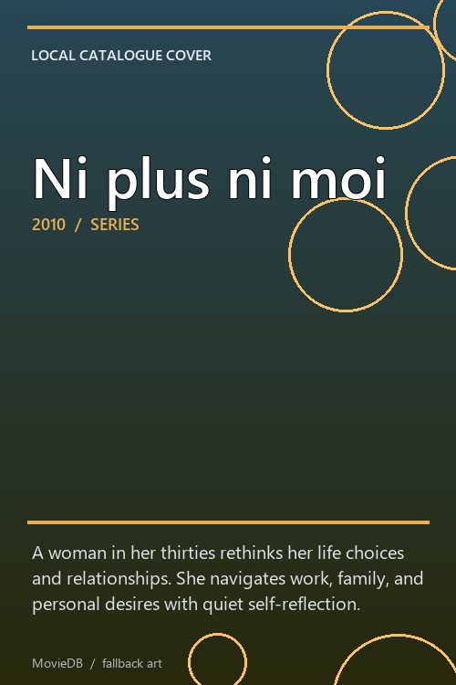 Ni plus ni moi poster