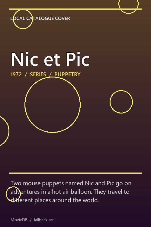 Nic et Pic poster