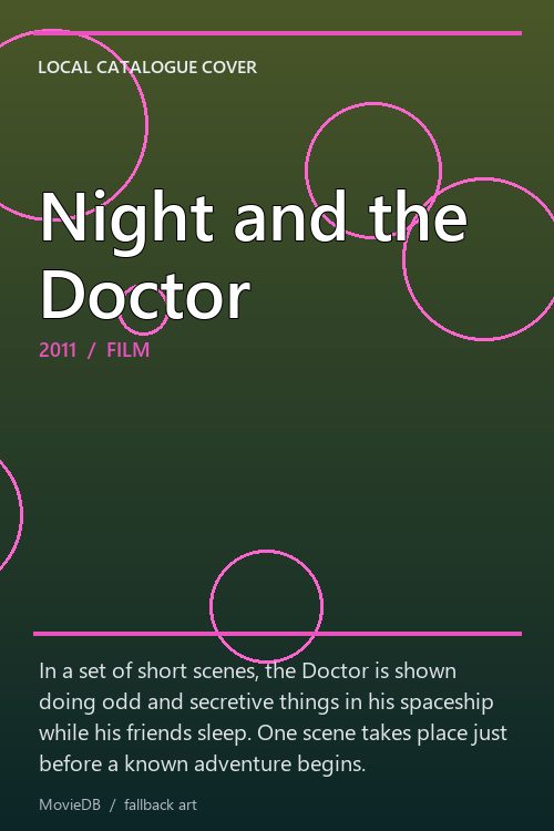 Night and the Doctor poster