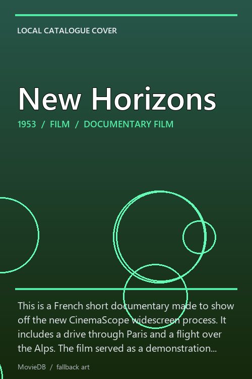 New Horizons poster