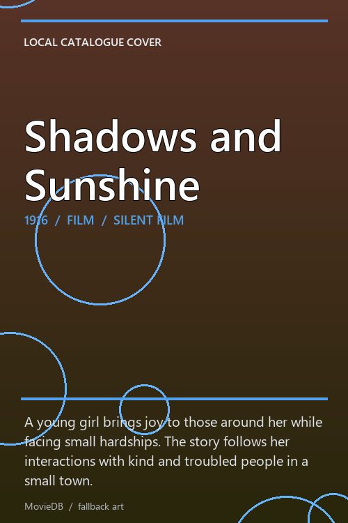 Shadows and Sunshine poster