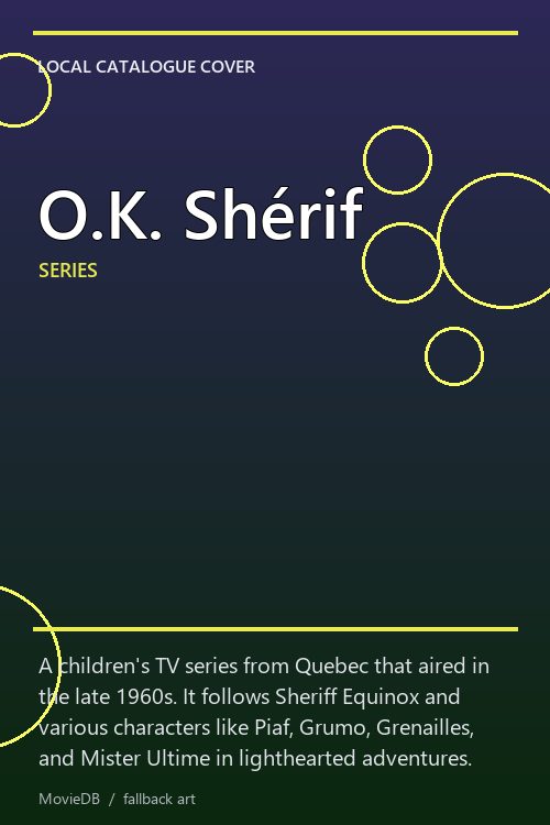 O.K. Shérif poster