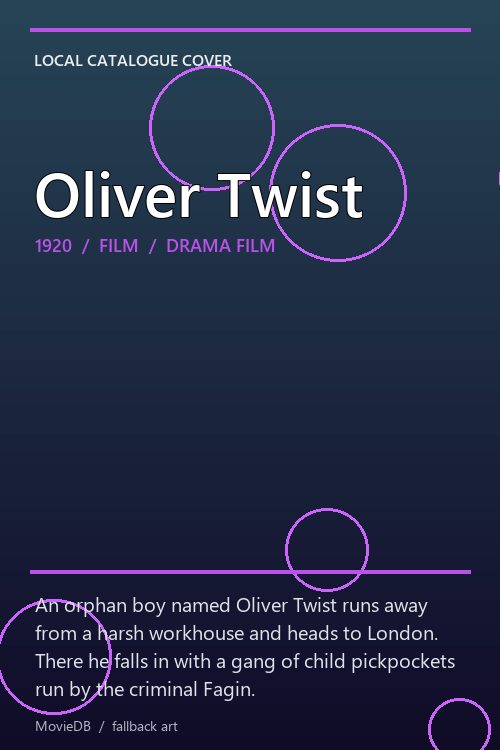 Oliver Twist poster