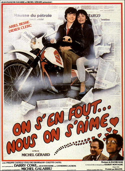 On s'en fout, nous on s'aime poster