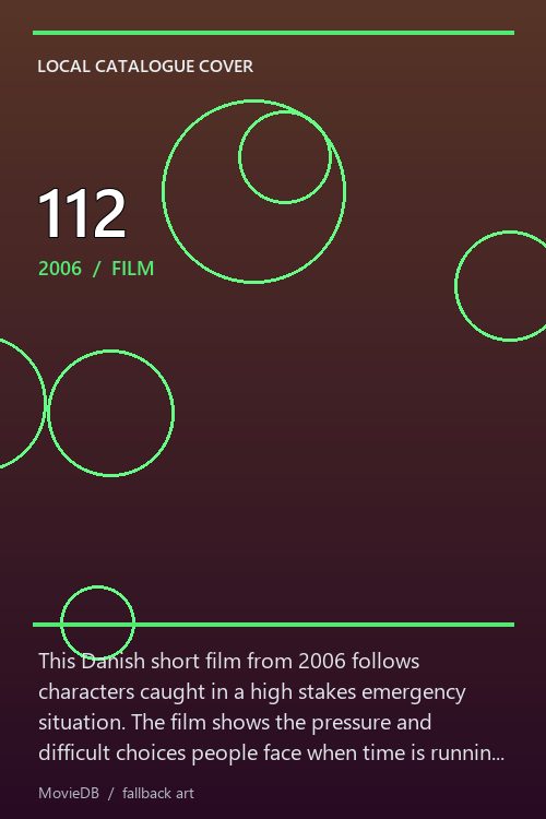 112 poster
