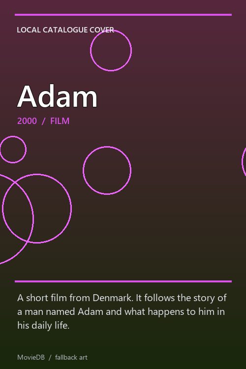 Adam poster
