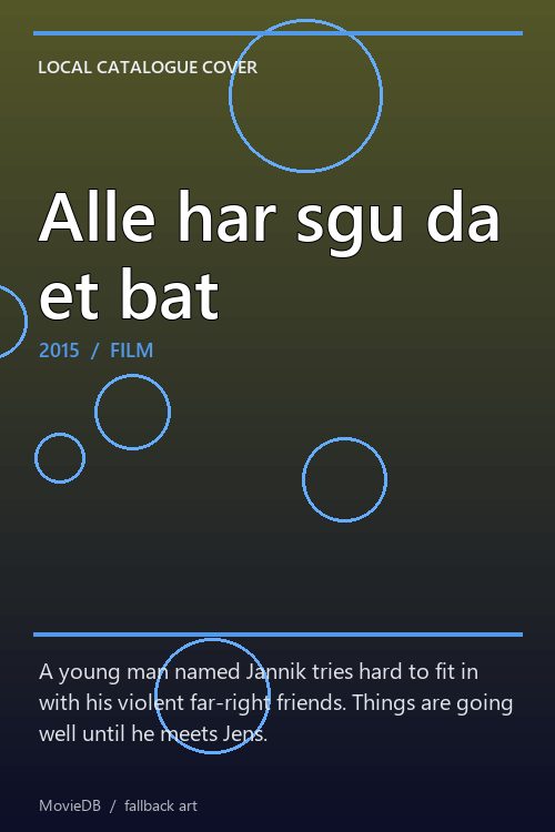 Alle har sgu da et bat poster