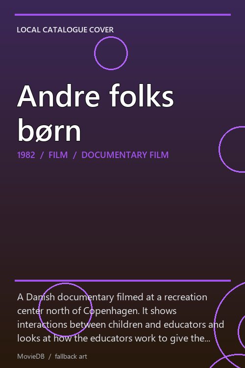Andre folks børn poster