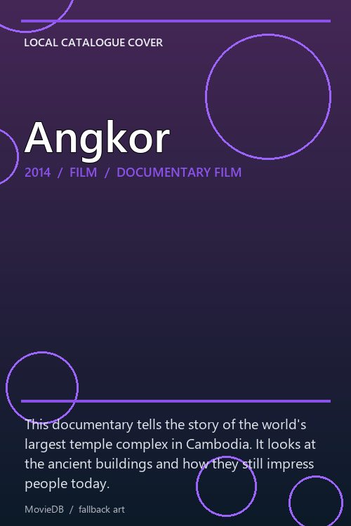 Angkor poster