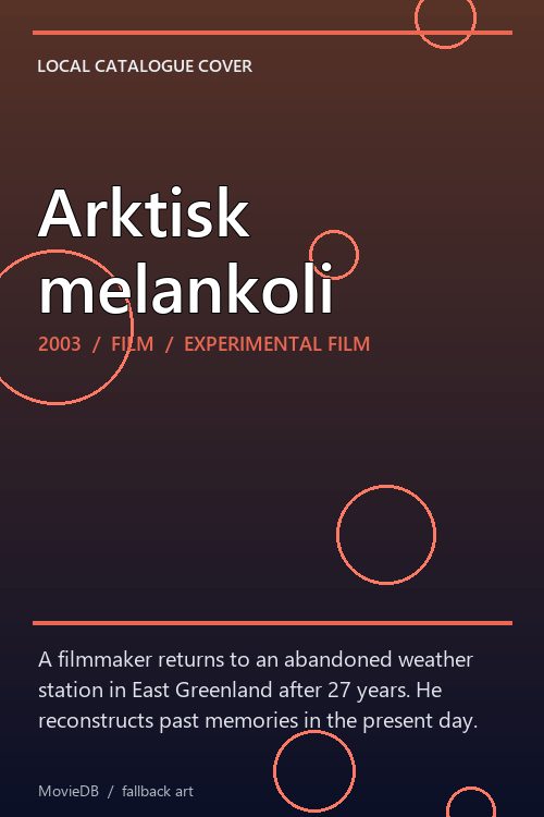 Arktisk melankoli poster