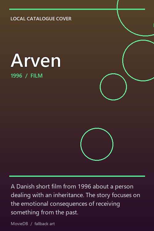 Arven poster