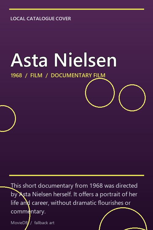 Asta Nielsen poster