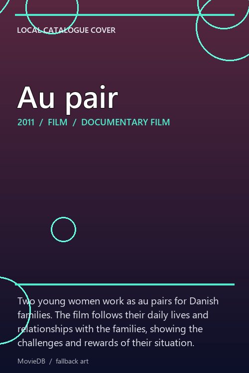 Au pair poster