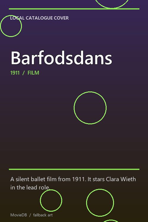 Barfodsdans poster