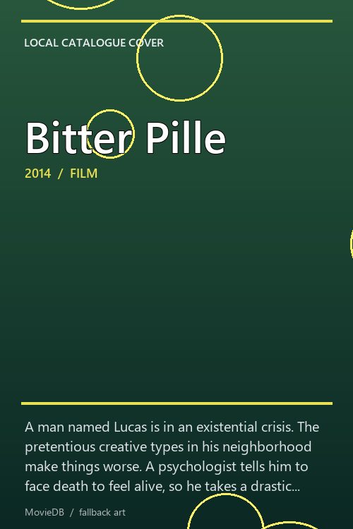 Bitter Pille poster